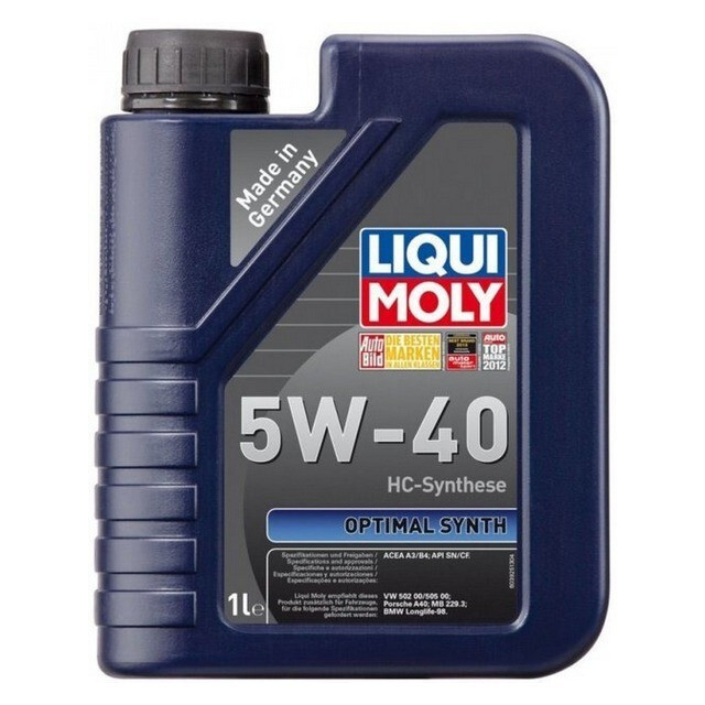 Олива моторна Liqui Moly Optimal SYNTH 5W-40 (Каністра 1л.)