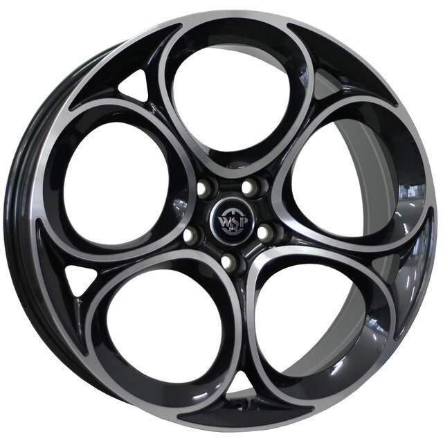 Литі диски WSP Italy Alfa Romeo (W262) Sankt Moritz R20 W8.5 PCD5x110 ET31 DIA65.1 (gloss black polished)-зображення-1