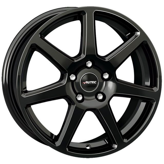 Литі диски Autec Tallin R18 W7.5 PCD5x108 ET49 DIA65.1 (gloss black)-зображення-1