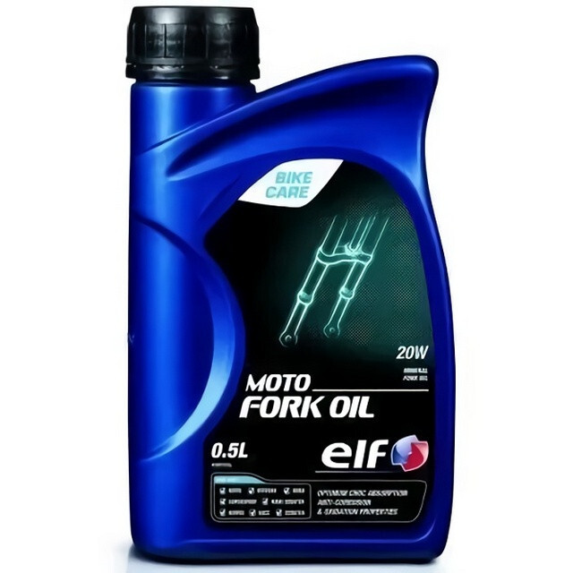 Гідравлічна олія ELF MOTO FORK OIL 20W (0.5л.)-зображення-1