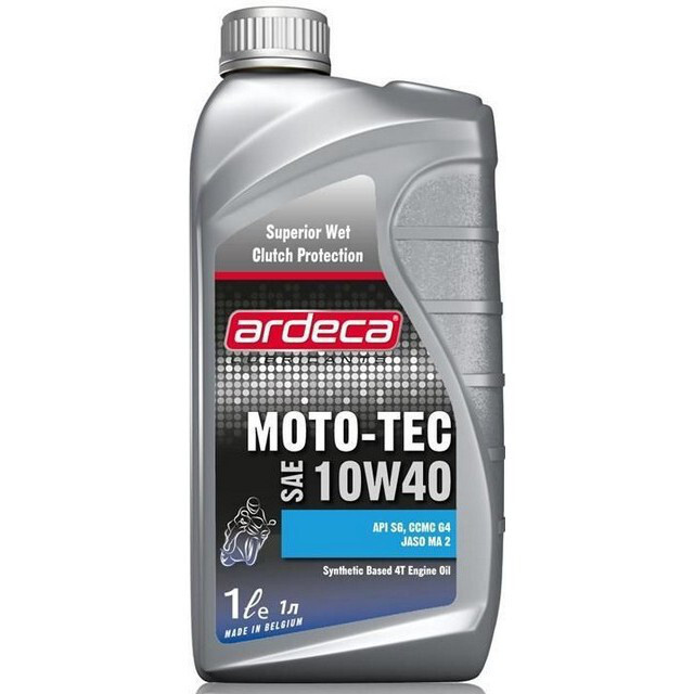 Моторне масло Ardeca Moto 4T-Tec 10W-50 (1л.)-зображення-1