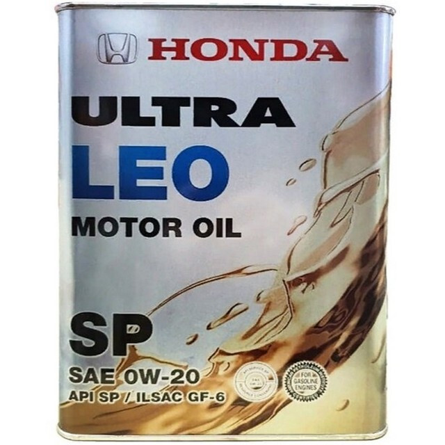 Моторне масло Honda Ultra LEO SP/GF-6 0W-20(Japan) (4л.)