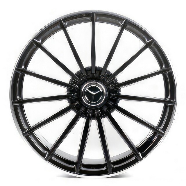 Литі диски Replica Mercedes (MR2303139) R22 W10 PCD5x112 ET45 DIA66.6 (satin black lip polished)-зображення-1