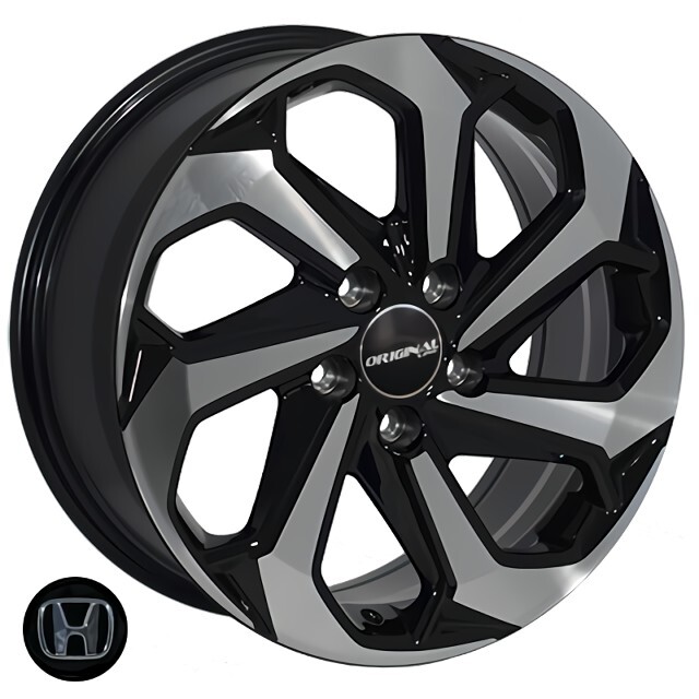 Литі диски Replica Honda (TL7142NW) R17 W7.5 PCD5x114.3 ET55 DIA64.1 (BMF)-зображення-1