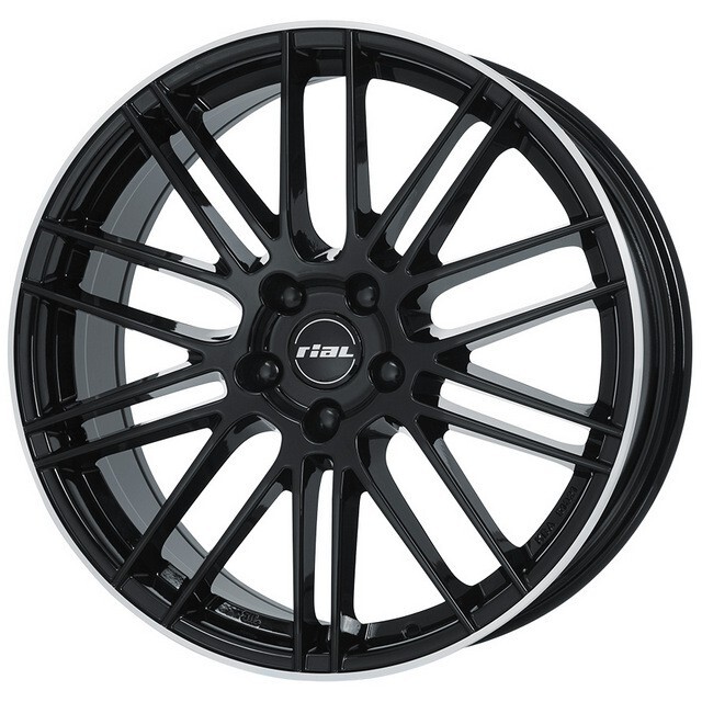 Литі диски Rial Kibo R18 W8 PCD5x114.3 ET45 DIA70.1 (diamond black lip polished)