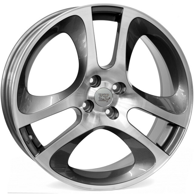 Литі диски WSP Italy Alfa Romeo (W255) Mars Mito R17 W7 PCD4x98 ET39 DIA58.1 (anthracite polished)