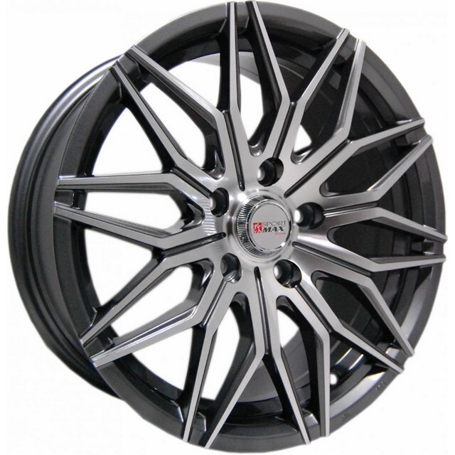 Литі диски Sportmax Racing SR3274 R13 W5.5 PCD4x100 ET35 DIA67.1 (LGMP)-зображення-1