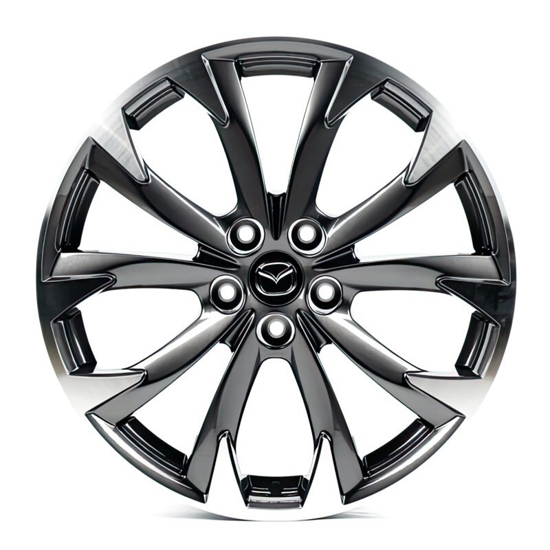 Литі диски Replica Mazda (MZ177) R19 W7 PCD5x114.3 ET50 DIA67.1 (gloss graphite machined face)-зображення-1