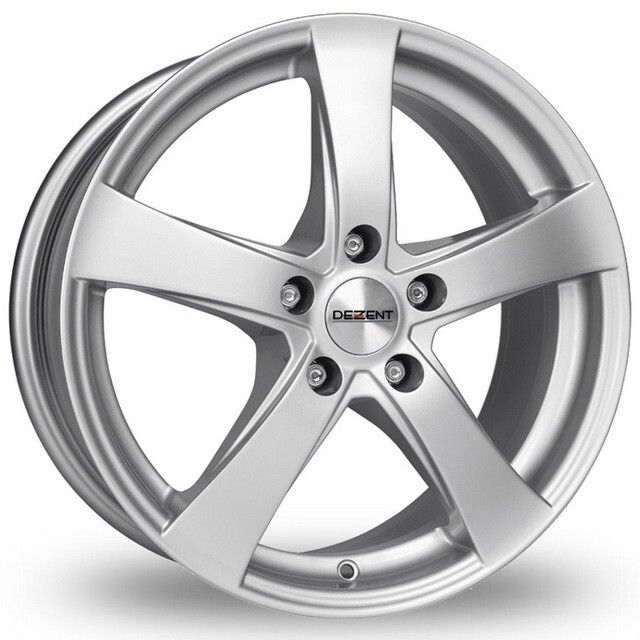 Литі диски Dezent RE R15 W6 PCD5x100 ET38 DIA57.1 (silver)-зображення-1