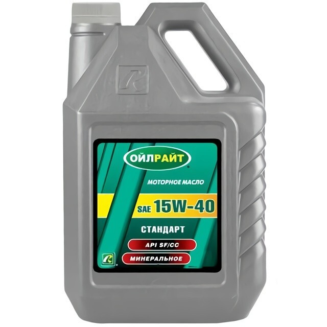 Моторне масло Oil Right Стандарт SF/CC 15W-40 (1л.)