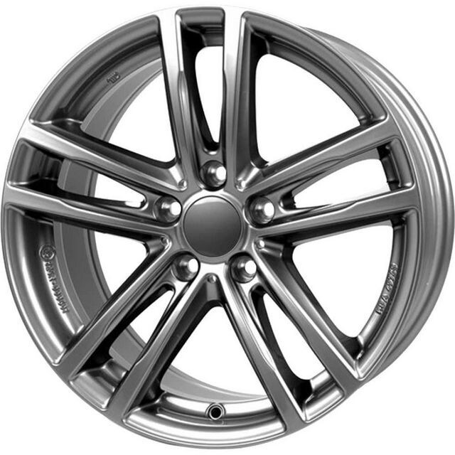 Литі диски Rial X10 R17 W7.5 PCD5x112 ET52 DIA66.6 (grey)