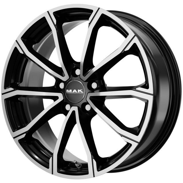 Литі диски Mak DaVinci R18 W7 PCD5x108 ET47.5 DIA63.4 (black mirror)