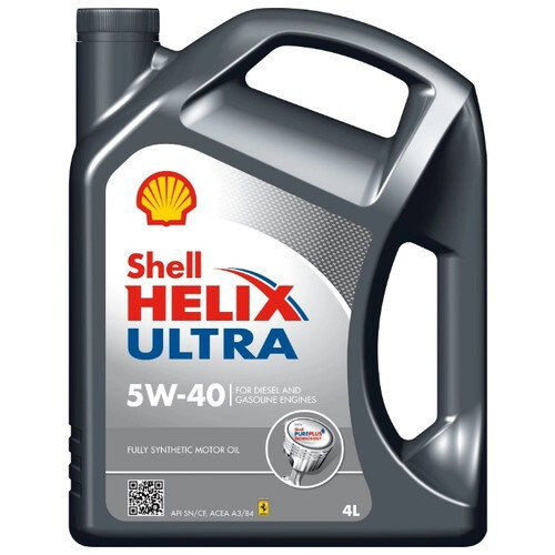 Моторне масло Shell Helix Ultra 5W-40 (4л.)