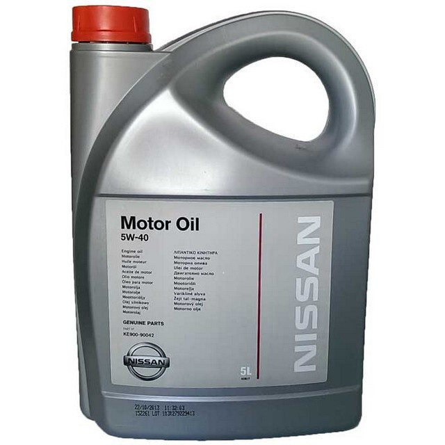 Моторне масло Nissan Motor Oil 5W-40 (5л.)-зображення-1