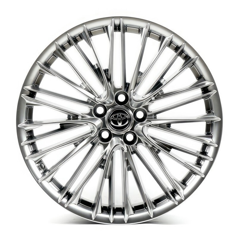 Литі диски Replica Toyota (TY921) R19 W8 PCD5x114.3 ET38 DIA60.1 (chrome silver)-зображення-1