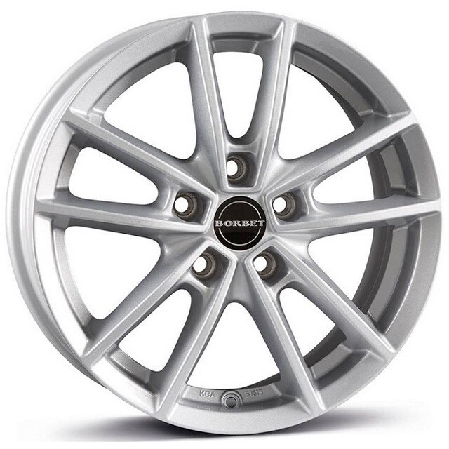 Литі диски Borbet W R17 W7 PCD5x108 ET40 DIA72.5 (crystal silver)-зображення-7