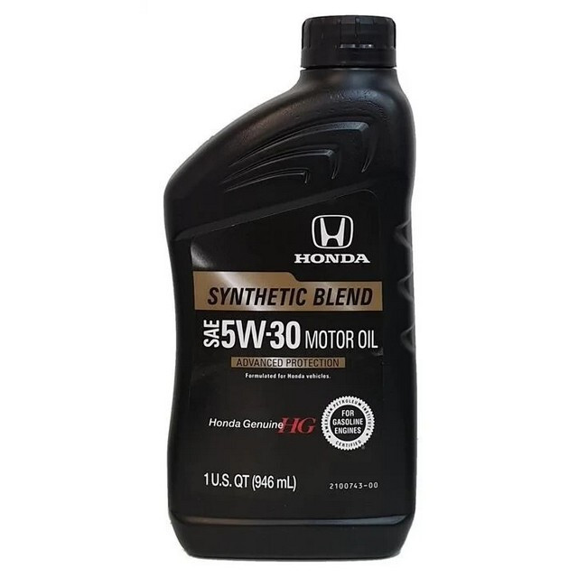 Моторна олія Honda 5W-30 SYNTHETIC BLEND SP/GF-6 (1qt=0,946л.).-зображення-1