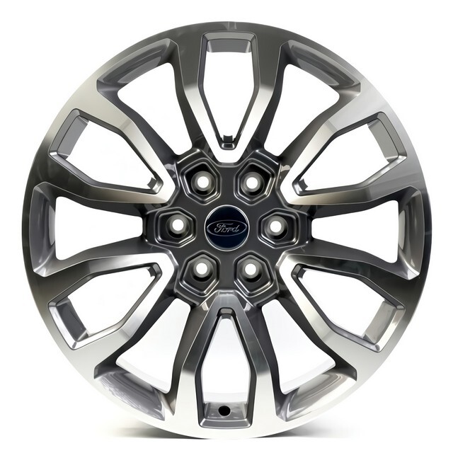 Литі диски Replica Ford (FD630) R20 W9 PCD6x135 ET30 DIA87.1 (gun grey machined)-зображення-1