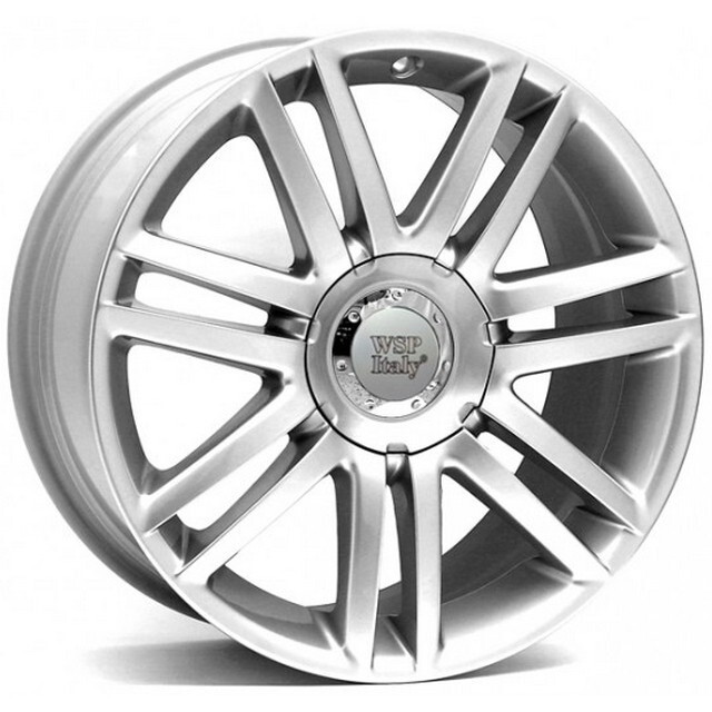 Литі диски WSP Italy Audi (W544) Pavia R20 W8 PCD5x100 ET32 DIA66.6 (silver)-зображення-1