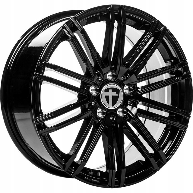 Литі диски Tomason TN18 R20 W9 PCD5x112 ET45 DIA66.5 (gloss black)-зображення-1