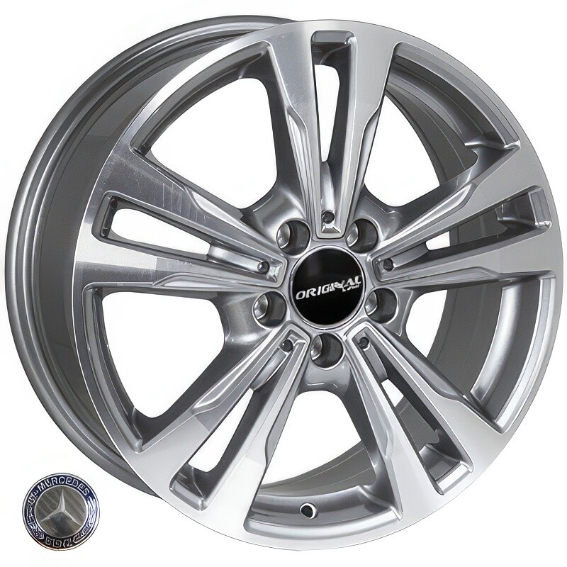 Литі диски Replica Mercedes (HP563) R17 W7 PCD5x112 ET48.5 DIA66.6 (GMF)