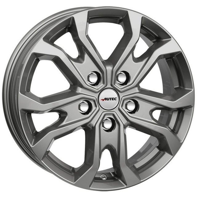 Литі диски Autec Kiso R16 W6.5 PCD5x112 ET52 DIA66.6 (titan silver)