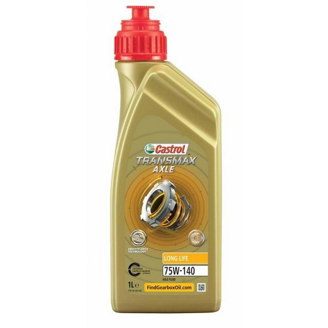 Трансмісійна олія CASTROL TRANSMAX AXLE LONGLIFE 75W-140 (1л.)