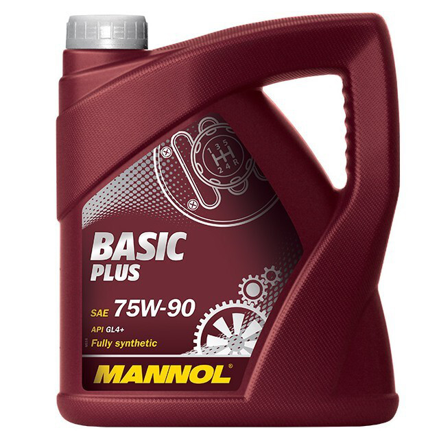 Трансмісійне масло Mannol Basic Plus GL-4+ SAE 75W-90 (4л.)