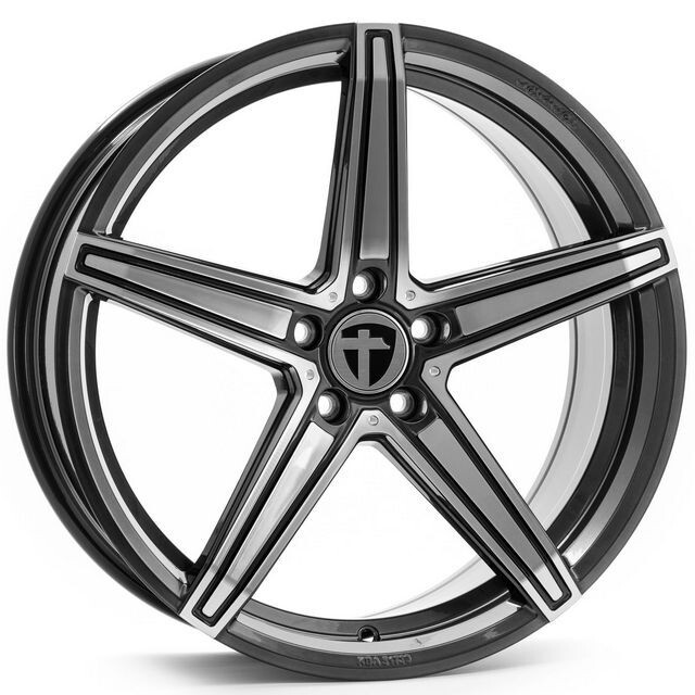 Литі диски Tomason TN20 R18 W8 PCD5x108 ET45 DIA72.6 (gloss black)-зображення-1