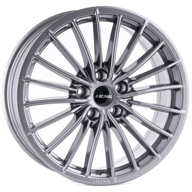 Литі диски Ronal R68 R19 W9.5 PCD5x108 ET52 DIA76 (grey)-зображення-1