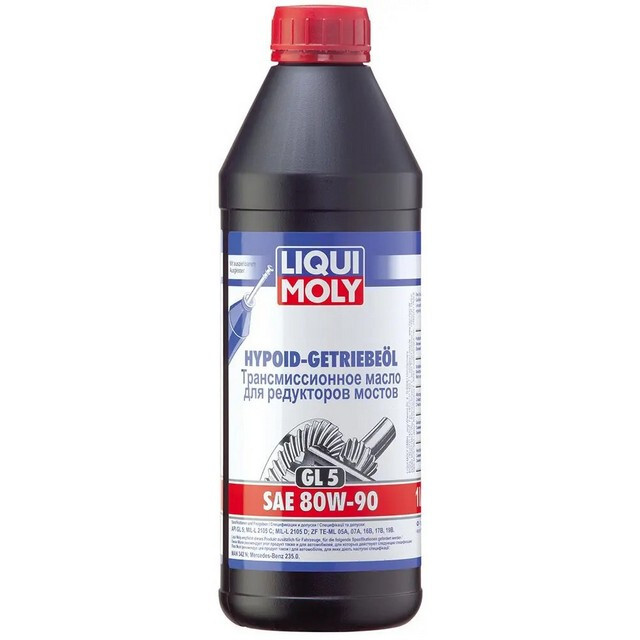 Трансмісійна олива Liqui Moly HYPOID-GETRIEBEOIL GL5 80W-90 (1л.)