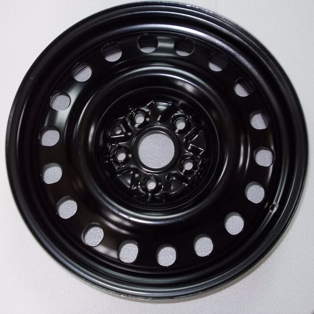 Сталеві диски Steel Nissan R16 W6.5 PCD5x114.3 ET40 DIA66.1 (black)-зображення-1