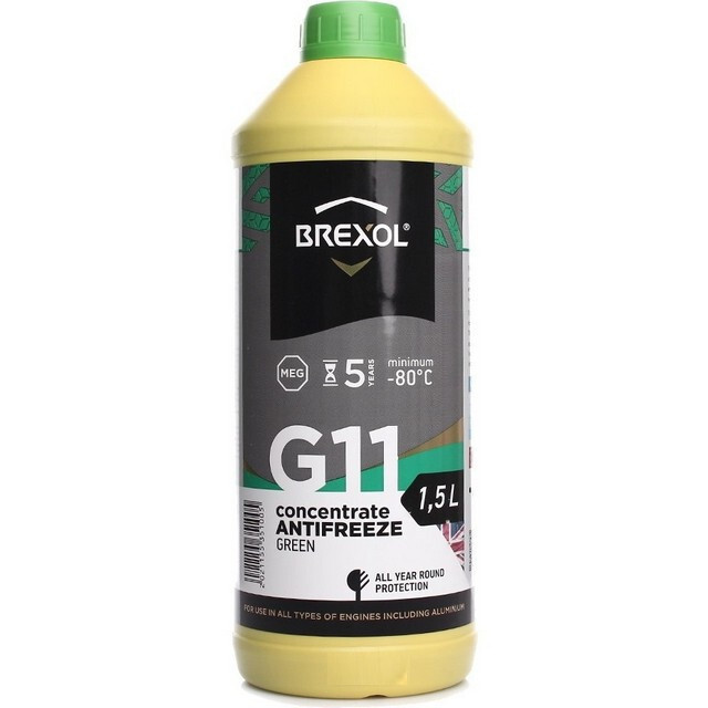 Антифриз BREXOL BLUE концентрат G11 (синій) (-80C) 1,5л.-зображення-1