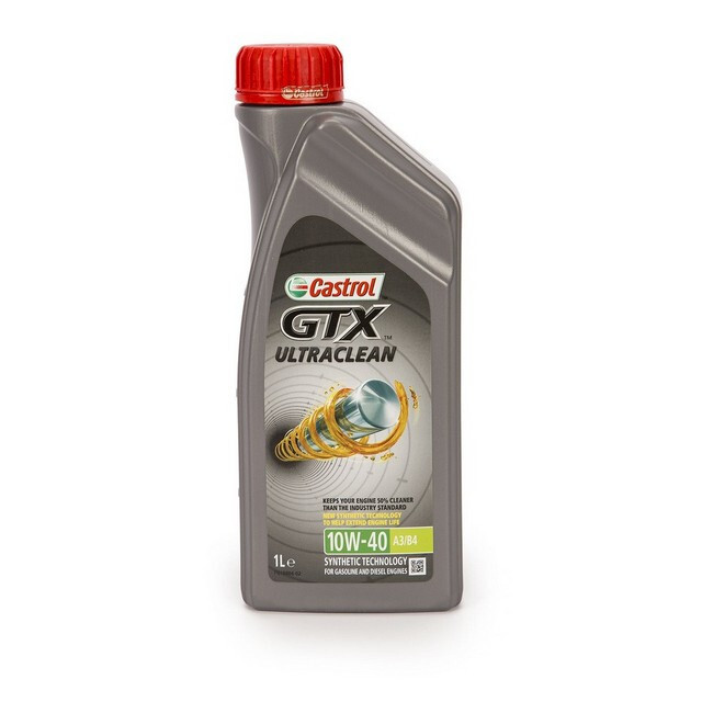 Моторне масло Castrol GTX ULTRA CLEAN 10W-40 A3/B4 (1л.)-зображення-1