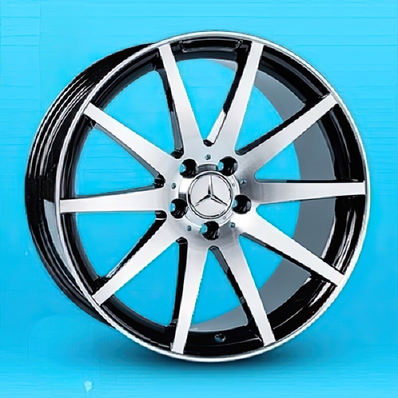 Литі диски Replica Mercedes (A-789) R19 W9.5 PCD5x112 ET35 DIA66.6 (BF)-зображення-1