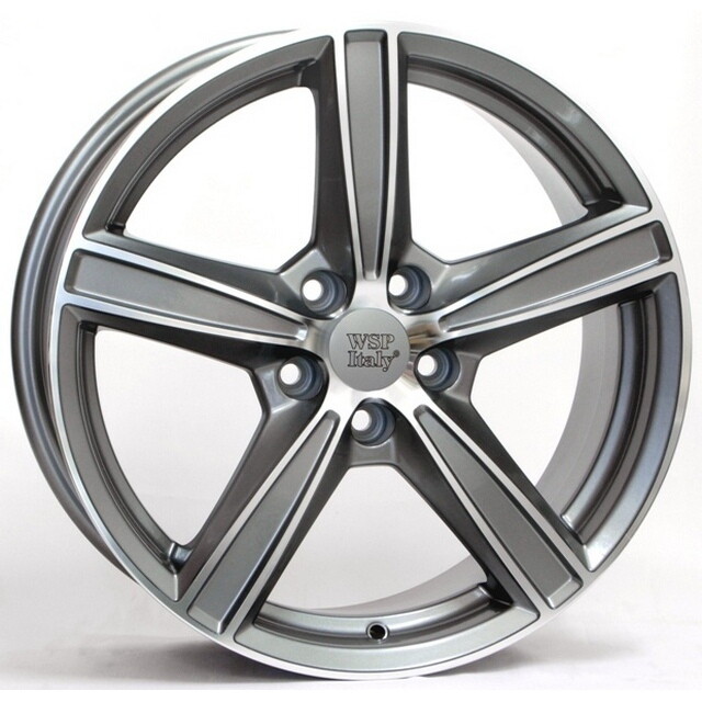 Литі диски WSP Italy Volvo (W1254) Lima R19 W8 PCD5x108 ET49 DIA67.1 (anthracite polished)-зображення-1