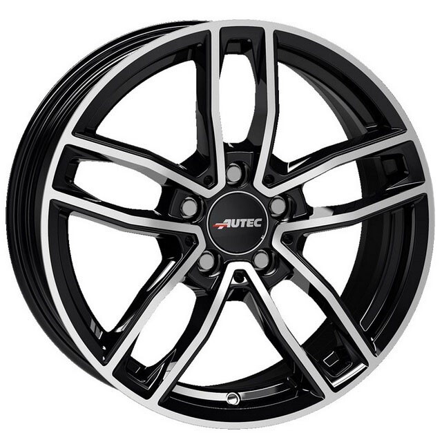 Литі диски Autec Mercador R16 W6.5 PCD5x112 ET38 DIA66.5 (black polished)-зображення-1