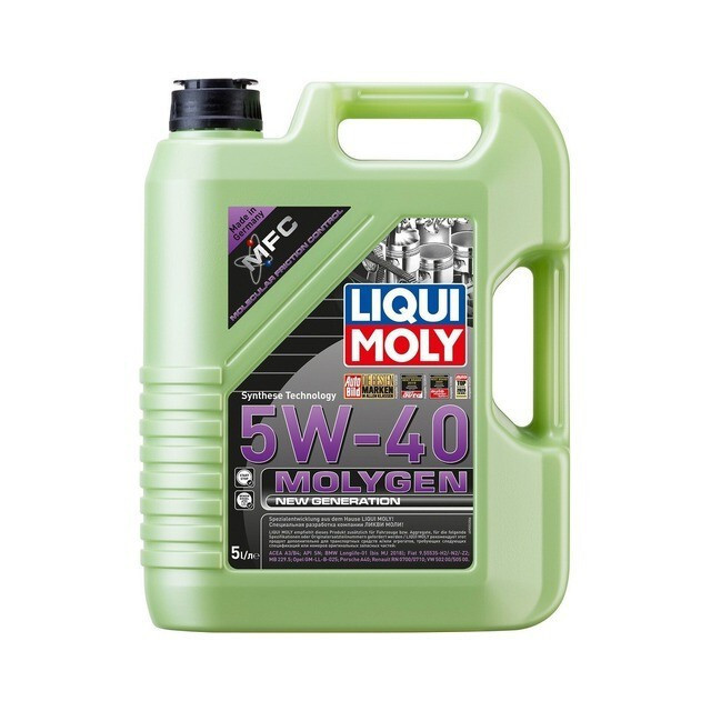 Олива моторна Liqui Moly Molygen New Generation 5W-40 (Каністра 5л.)-зображення-1