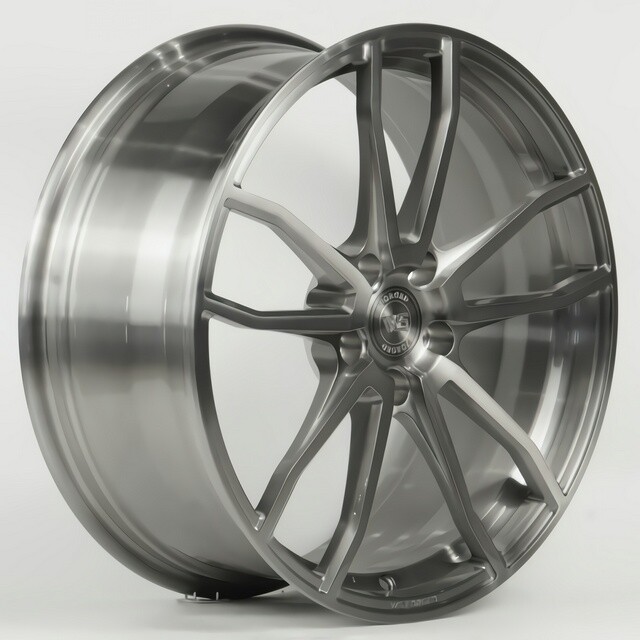 Литі диски WS Forged WS2258 R19 W8 PCD5x114.3 ET45 DIA67.1 (full brush graphite)-зображення-1