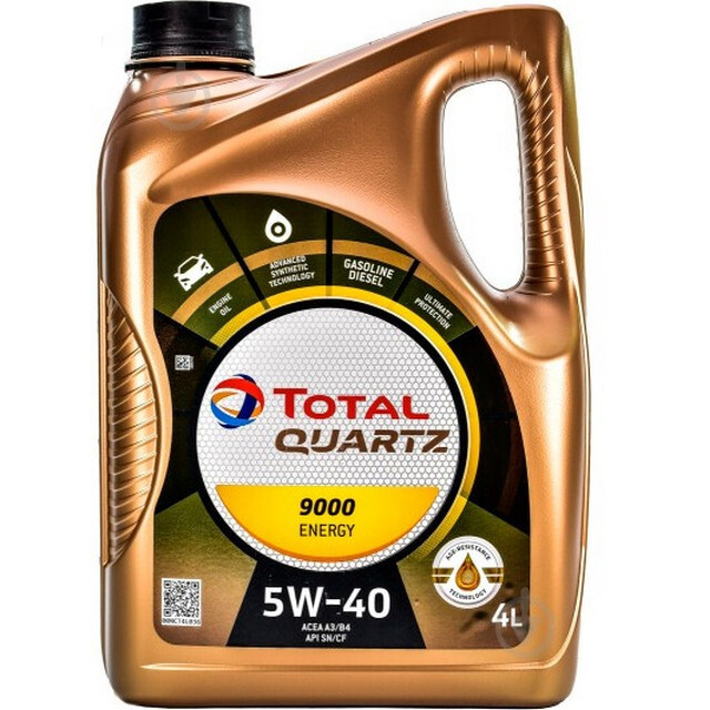 Моторне масло Total Quartz 9000 5W-40 (4л.)