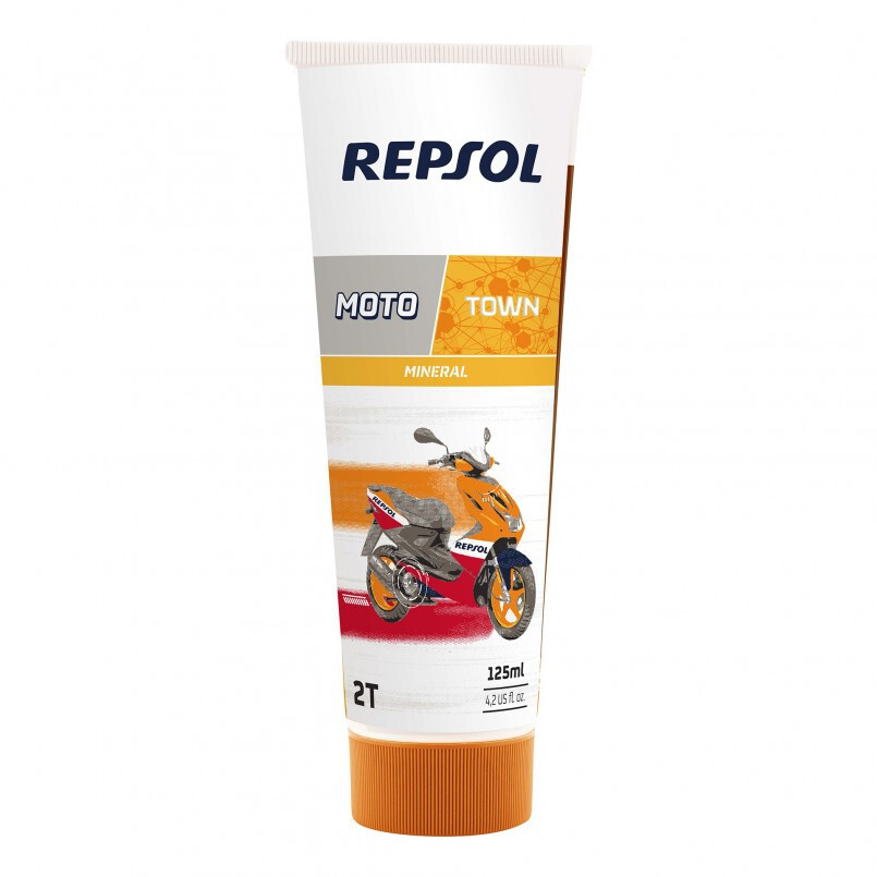 Моторна олія Repsol Moto Town 2T T-125 (125мл.)-зображення-1