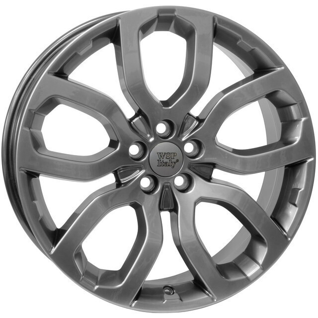 Литі диски WSP Italy Land Rover (W2357) Liverpool R20 W8 PCD5x108 ET45 DIA63.4 (dark silver)