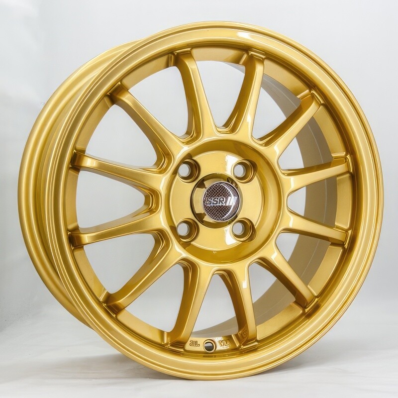 Литі диски GT 168 R15 W6.5 PCD4x100 ET42 DIA73.1 (gold)