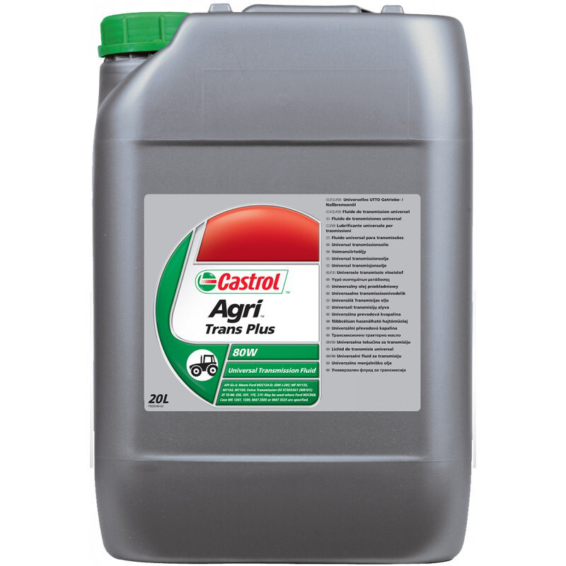 Гідравлічне масло Castrol Agri Trans Plus 80W (20л.)-зображення-1