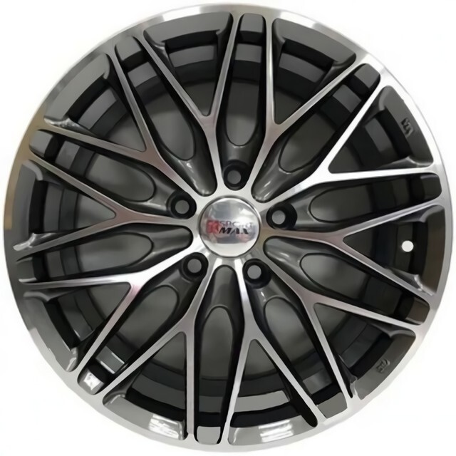 Литі диски Sportmax Racing SR3312 R17 W7.5 PCD5x112 ET40 DIA67.1 (LGMP)-зображення-1