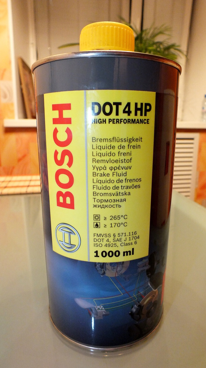 Рідина гальмівна "Bosch" Dot-4 1.0 л (1 987 479 002 (107))-зображення-1