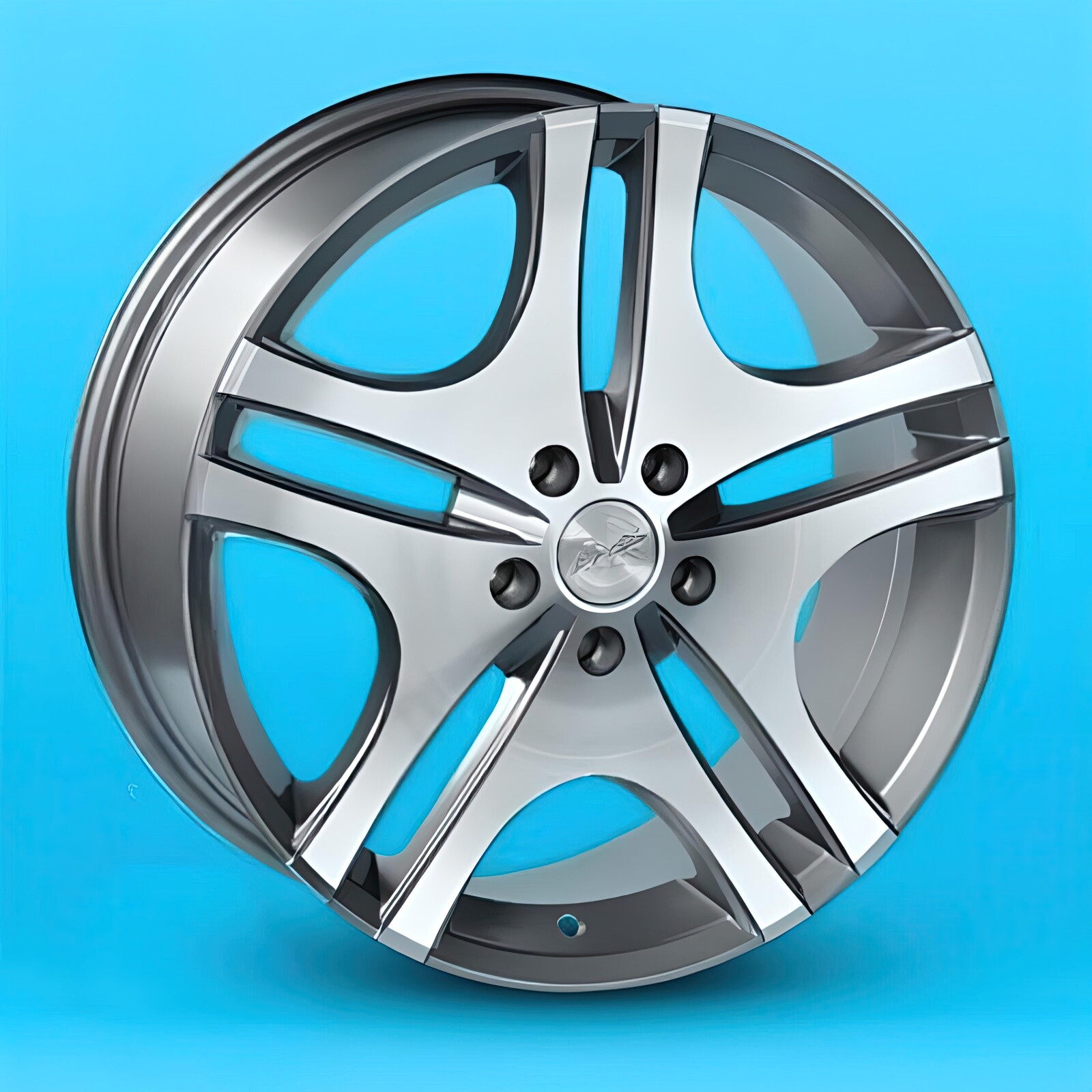 Литі диски Replica Mercedes (A-F033) R18 W7.5 PCD5x112 ET43.5 DIA66.6 (GF)