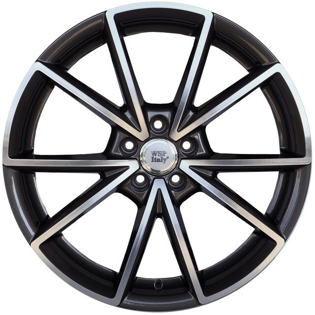 Литі диски WSP Italy Audi (W569) Aiace R20 W9 PCD5x112 ET26 DIA66.6 (anthracite polished)-зображення-1