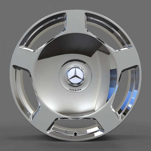 Литі диски Replica Mercedes (MR1) R22 W10 PCD5x130 ET25 DIA84.1 (silver polished)-зображення-1