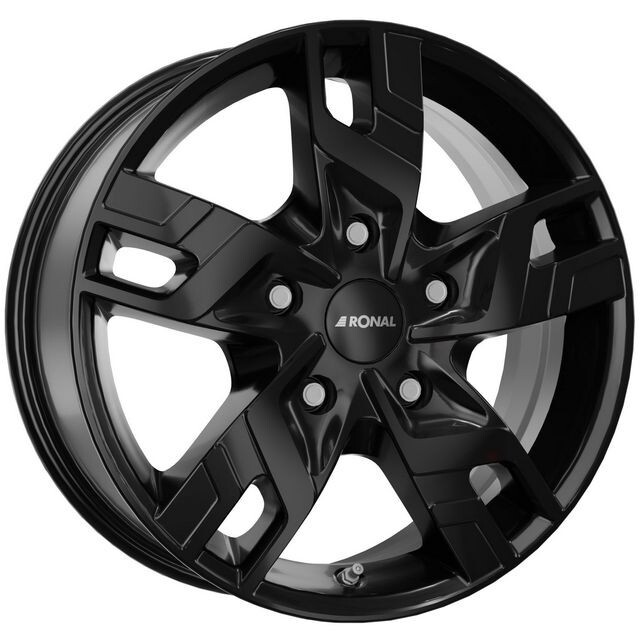 Литі диски Ronal R64 R16 W6.5 PCD5x130 ET60 DIA78.1 (black)